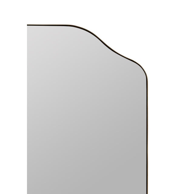 Henry Gold Wall Mirror, Large For Sale - Image 4 of 7