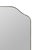 Henry Gold Wall Mirror, Large For Sale - Image 4 of 7