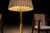 Mid-Century Modern Brass Floor Lamp with Integrated Glass Shelf and Pleated Shade, Italy, 1960s - Lot 902 For Sale - Image 11 of 11