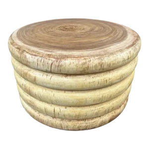 Raw Ribbed Stack Table