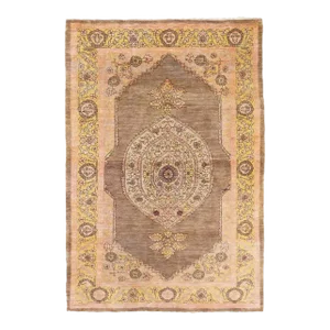 Antique Tabriz Haji Jalili Rug 3'4'' X 5'2''