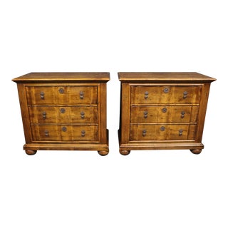 Henredon Country French Commodes/Pair For Sale