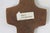 Mid 20th Century Brutalist-Style Bronze Wall Cross Depicting the Last Supper "God Bless Our Home" For Sale - Image 5 of 5