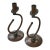 Benedict Proctor Flemish Copper Pair of Candle Stick Holders, Signed For Sale