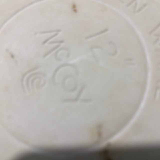 Ceramic Late 20th Century McCoy Extra Large Pottery Bowl For Sale - Image 7 of 11
