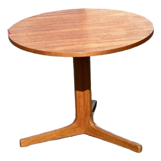 1970s Danish Modern Teak Occasional Side Table by Hans C. Andersen for Artex For Sale