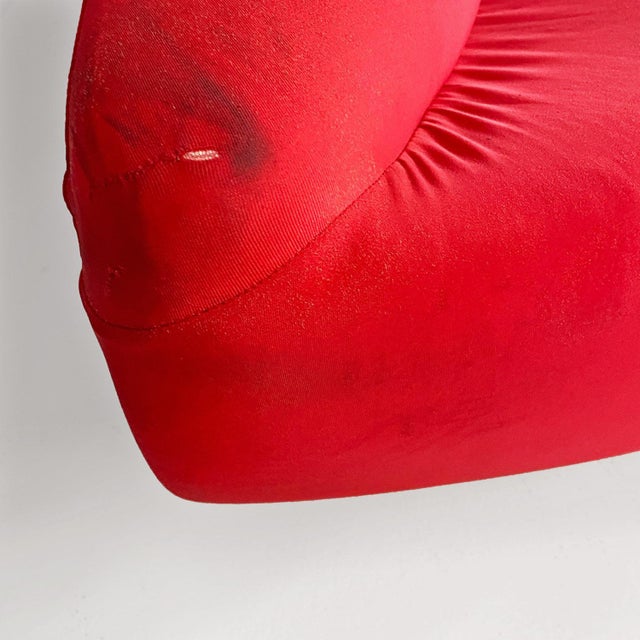 Italian Modern Red Sofa, 1970s For Sale - Image 18 of 18