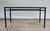 Glass and Black Metal Table, 2010s For Sale - Image 3 of 7