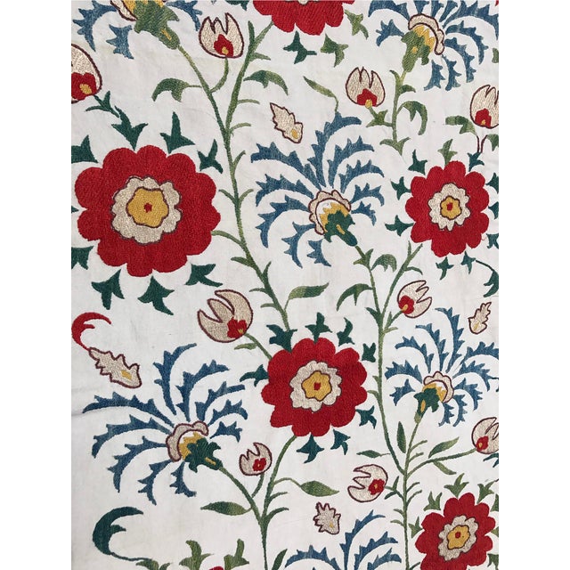 Famous 16th Century Vintage Design Table Runner Silk and Cotton Fabric