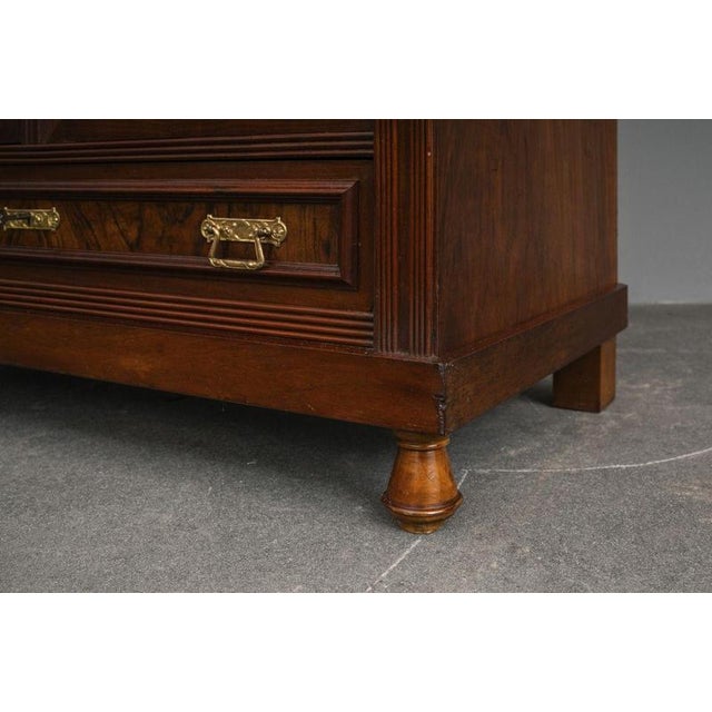 Art Nouveau Bookcase in Oak, Early 20th Century For Sale - Image 17 of 18