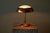 Art Deco Table Lamp in Patinated Copper with Brass and Satin Glass, 1950s For Sale - Image 3 of 10