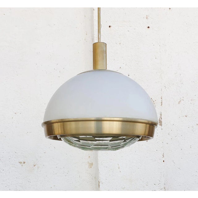 Italian Pendant Lamp by Pia Giudetti Crippa for Lumi, 1964, in Flawless conditions. Designed 1960 to 1969 This piece has...