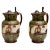 Pottery Jugs from Imperiale Royale, NIMY, Belgium, Set of 2 For Sale