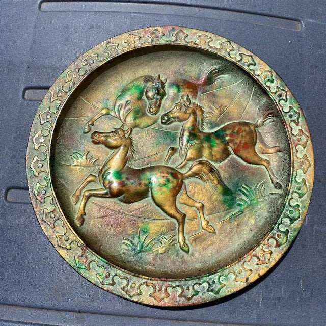 Early 20th Century Early 20th Century Bronze Horse Sculpture For Sale - Image 5 of 5