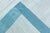 Blue Doris Leslie Blau Large Vintage Indian Dhurrie Blue Rug For Sale - Image 8 of 9
