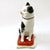William Kent 1920's Staffordshire Ware Mantle Cat on Cushion Figurine Right Facing For Sale - Image 4 of 15