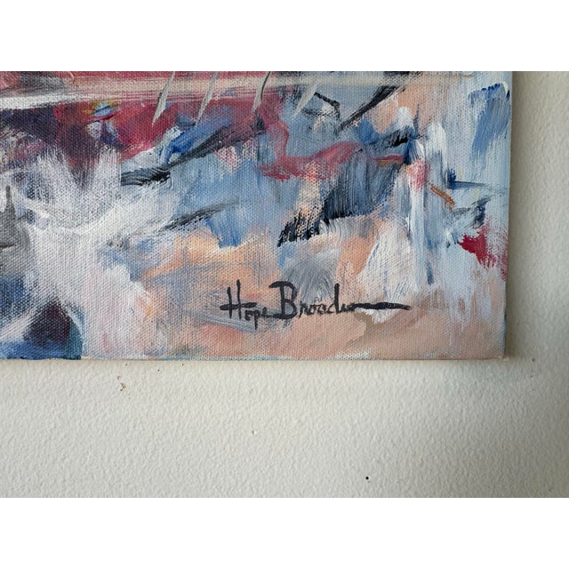 "Tulips Vanished” Contemporary Expressionist Acrylic on Canvas Painting For Sale - Image 10 of 12