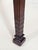 Vintage 20th C Adams Carved Mahogany Demi-Lune Server Console by Johan Tapp For Sale - Image 12 of 12