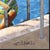 Blue Sea Breeze - Framed Pool Scene Original Mid Century Modern Figurative Mixed Media Art by Michael Giliberti For Sale - Image 8 of 8