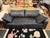 Animal Skin Restoration Hardware the Cloud Sofa, Ebony Cavalo Leather. Original Price: $15,865 For Sale - Image 7 of 11