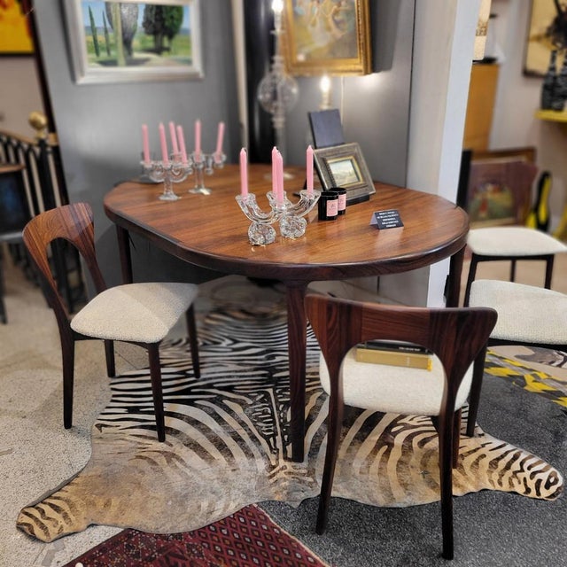 Vintage Scandinavian Danish Chairs by Niels Koefoed for Koefoeds Hornslet, 1957, Set of 5 For Sale - Image 3 of 18