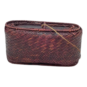 Vintage Southeast Asia Tobacco Storage Basket.