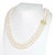 Diamond Akoya Pearl 14 Karat 2-Strand Necklace Certified For Sale - Image 13 of 15