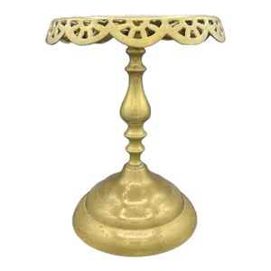 19c Brass Trivet Stand