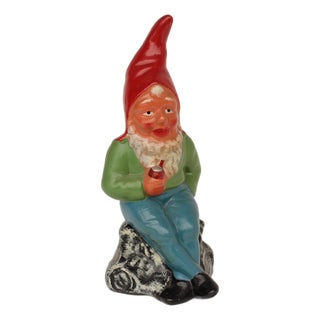 Terracotta Garden Gnome, 1970s For Sale