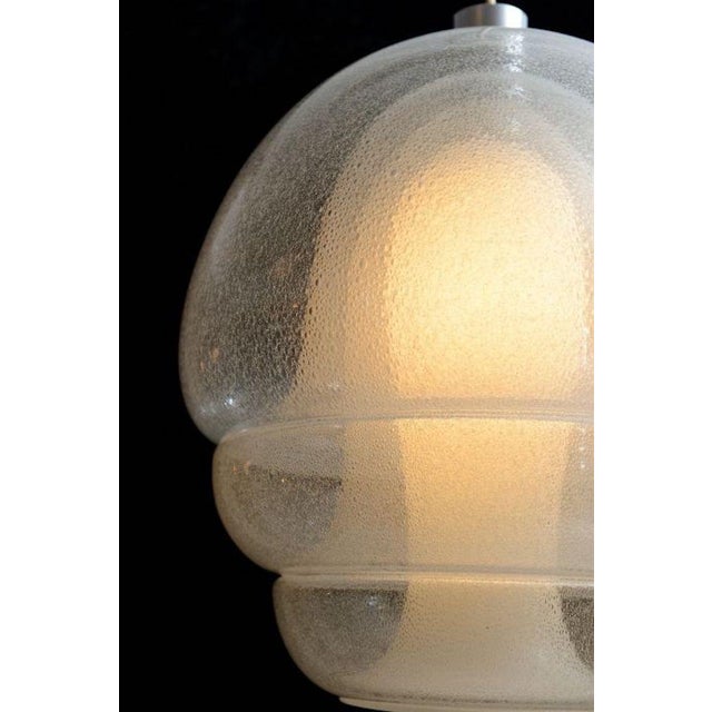 AVMazzega Pendant in Pulegoso Glass by Carlo Nason for Mazzega, 1960s For Sale - Image 4 of 8