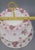 1990s Vintage Royal Albert Cheeky Pink Cake Stand Dessert Server 3-Tier For Sale - Image 5 of 8