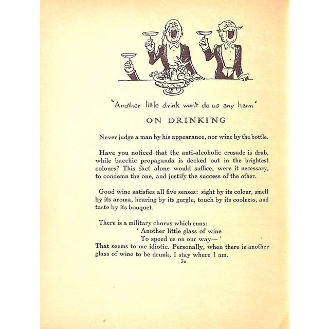 Paper "The Happy Glutton an Essay on Cooking" 1931 Laubreaux, Alin For Sale - Image 7 of 10
