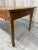 Brown Kitchen Dining Table or Desk with 3 Drawers and Tapered Legs, 1890s For Sale - Image 8 of 17