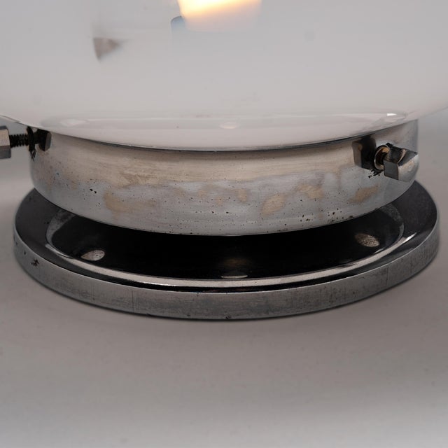 Large Sculptural Italian Table Lamp in Murano Glass, 1970s For Sale - Image 9 of 10