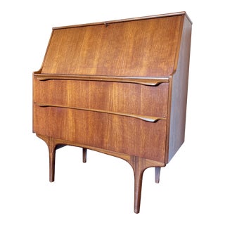 Mid Century Modern Secretary Desk by Sutcliffe, 1960s For Sale