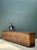 Vintage Wood Industrial Long Counter For Sale - Image 13 of 13