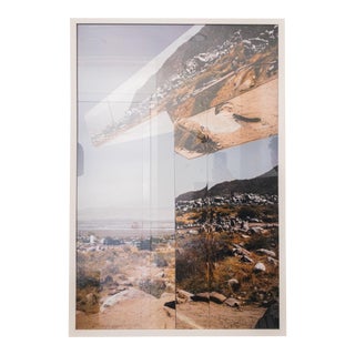 "Desert Reflections" Contemporary Landscape Limited Edition Print, Framed For Sale