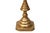 Brass Beehive Candlestick Holders, a Pair For Sale - Image 4 of 4