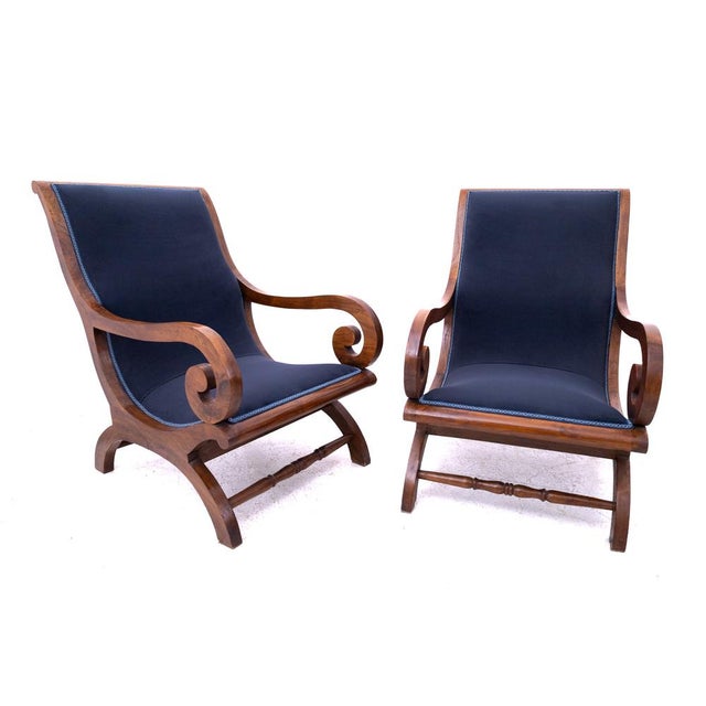 Armchairs, Northern Europe, 1920s, Set of 2 For Sale - Image 11 of 17