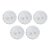 Vintage Waterford "Heritage" Cut Crystal Coasters, S/5 For Sale