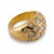 1970s Vintage French 1.50 Carat Diamond 18k Yellow Gold Ring, Size 6 For Sale - Image 5 of 6