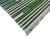 Not Yet Made - Made To Order Handmade Cotton Natural Vegetable Dyed Flat Weave Reversible Green and White Striped Rug - 8'x10' For Sale - Image 5 of 11