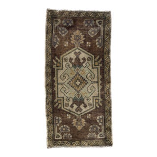 1960s Vintage Turkish Wool Rug For Sale