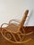 Tan Vintage Thonet Style Bentwood and Cane Rocking Chair For Sale - Image 8 of 11