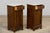 Antique French Louis Philippe Style Walnut Nightstands W/ Carrara Marble - A Pair For Sale - Image 15 of 18