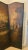 Antique Painted Leather Screen For Sale In Nashville - Image 6 of 8