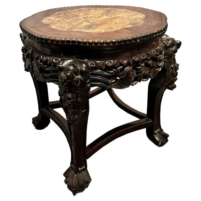Wood English Side Table, 1850 For Sale - Image 7 of 7