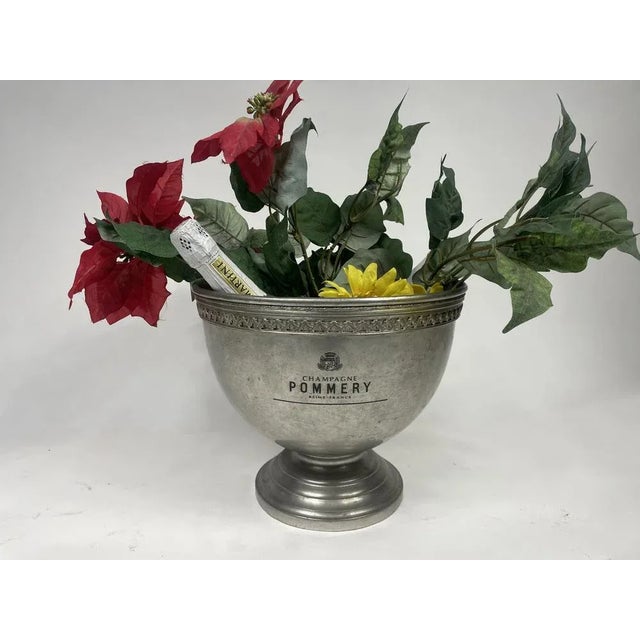 Vintage Art Deco French Pommery Champagne Bucket, 1930s For Sale - Image 6 of 11