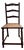 Antique Jacobean-Style Barley Twist Side Chair With Cane Seat For Sale