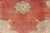 Rose Classic Antique Sivas Rug Turkish in Medallion Design With Coral Red Field & Light Green For Sale - Image 8 of 11